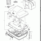 GV1400GD, GT, GC, 1986-1988 Travel trunk (gv1400gcg)