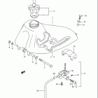 JR50 1985-1991 Fuel tank (model m)