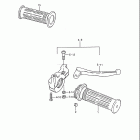JR50 1985-1991 Handle grip