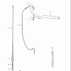 JR50 1985-1991 Руль -тросы