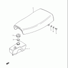 JR50 1985-1991 Oil tank - seat
