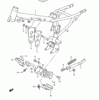 JR50 1985-1991 Frame - footrest
