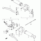 LS650,F,P 1986-1988 Handle switch (model g / j)