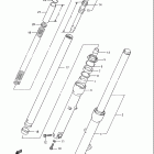 LS650,F,P 1986-1988 Передняя вилка