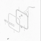 RM80 1986-1995 Front number plate