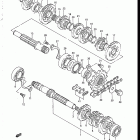 SP125 1986-1988 ТРАНСМИССИЯ