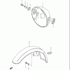 GS300L 1985 Headlamp housing - front fender