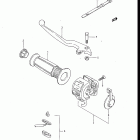 GV700GLF, GLF2, 1985 Left handle switch