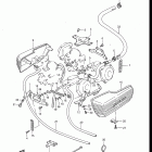 GV700GLF, GLF2, 1985 Carburetor fittings