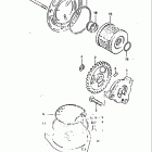 DR125 1984 МАСЛЯНЫЙ НАСОС