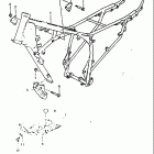 DR125 1984 Рама