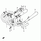 GS1100 GKE 1984 Глушитель