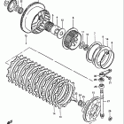 GS1100 GKE 1984 Сцепление