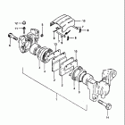 GS1100 GKE 1984 Rear calipers