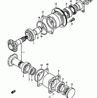 GS1100 GKE 1984 Secondary drive gear