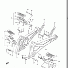 GS550ES3,ESE,EF,ESF,ESG,83-86 Подножки