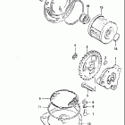 DR100 1983-1984 МАСЛЯНЫЙ НАСОС