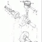 DR125 1982-1983 КОЛЕНЧАТЫЙ ВАЛ