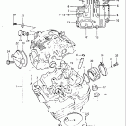 DR250 1982-1983 ГОЛОВКА ЦИЛИНДРА
