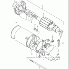 GS1100G 1982-1983 ПУСКОВОЙ ЭЛЕКТРОДВИГАТЕЛЬ