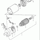 GS300L 1982-1983 ПУСКОВОЙ ЭЛЕКТРОДВИГАТЕЛЬ