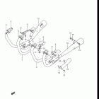 GS550ES3,ESE,EF,ESF,ESG,83-86 Muffler (gs550es3 / ese)