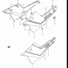 GS550ES3,ESE,EF,ESF,ESG,83-86 Frame cover (gs550ef / eg)