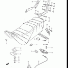 GS550ES3,ESE,EF,ESF,ESG,83-86 Seat (model f / g)