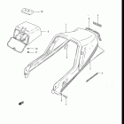 GS550ES3,ESE,EF,ESF,ESG,83-86 Seat tail cover (gs550es3 / ese)