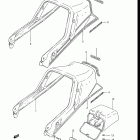GS550ES3,ESE,EF,ESF,ESG,83-86 Seat tail cover (gs550esf / ef)