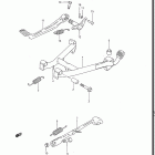 GS550ES3,ESE,EF,ESF,ESG,83-86 Подножка