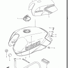 GS550ES3,ESE,EF,ESF,ESG,83-86 Fuel tank (gs550ef / eg)