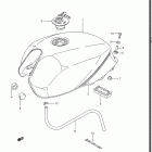 GS550ES3,ESE,EF,ESF,ESG,83-86 Fuel tank (gs550es3 / ese)