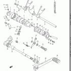 GS550ES3,ESE,EF,ESF,ESG,83-86 Механизм  переключения передач