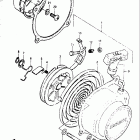 JR50R 1983 ПУСКОВОЙ МЕХАНИЗМ