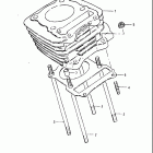 SP125 1982-1983 Цилиндр