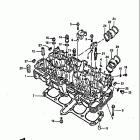 GS1000S 1982 ГОЛОВКА ЦИЛИНДРА