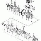 GS1100E,ES 1982-1983 КОЛЕНЧАТЫЙ ВАЛ
