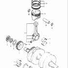 GS450L 1980-1982 КОЛЕНЧАТЫЙ ВАЛ