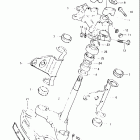 GS650E 1981-1982 Steering stem (model z)