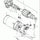 GS750T 1982-1983 ПУСКОВОЙ ЭЛЕКТРОДВИГАТЕЛЬ