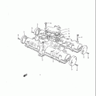 GS850GL 1982-1983 Cylinder head cover (model z e.no.155015~  /  model d)