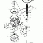 GN400 T,XT,XX,TX 1980-1981 Карбюратор