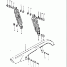 GN400 T,XT,XX,TX 1980-1981 Chain case - shock absorber
