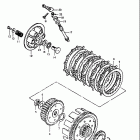 GN400 T,XT,XX,TX 1980-1981 Сцепление