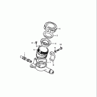 GN400 T,XT,XX,TX 1980-1981 Master cylinder (gn400t