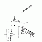 GN400 T,XT,XX,TX 1980-1981 Right handle switch