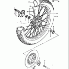 GN400 T,XT,XX,TX 1980-1981 Front wheel (gn400xt