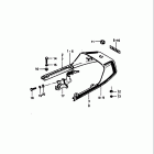 GS1100E 1980-1981 Seat tail cover (gs1100et)