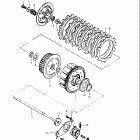 GS250T 1980-1981 Сцепление
